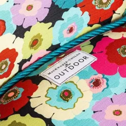 MacKenzie-Childs Always Flowers Outdoor Wing Chair< Outdoor