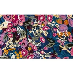 MacKenzie-Childs Aurora Floral Royal 3' x 5' Rug< Spring|Rugs