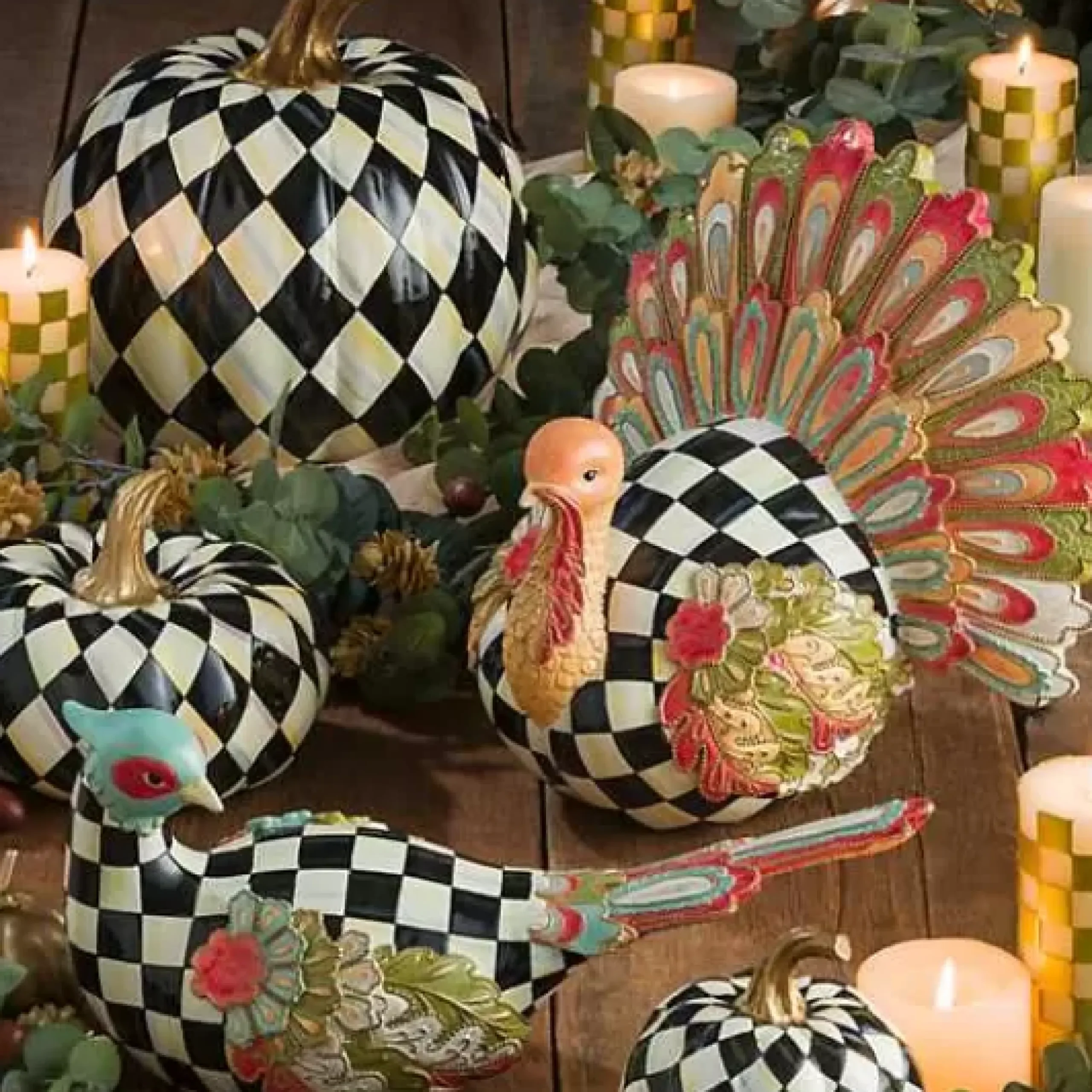 MacKenzie-Childs Aurora Turkey< The Fall Shop|Room Accents