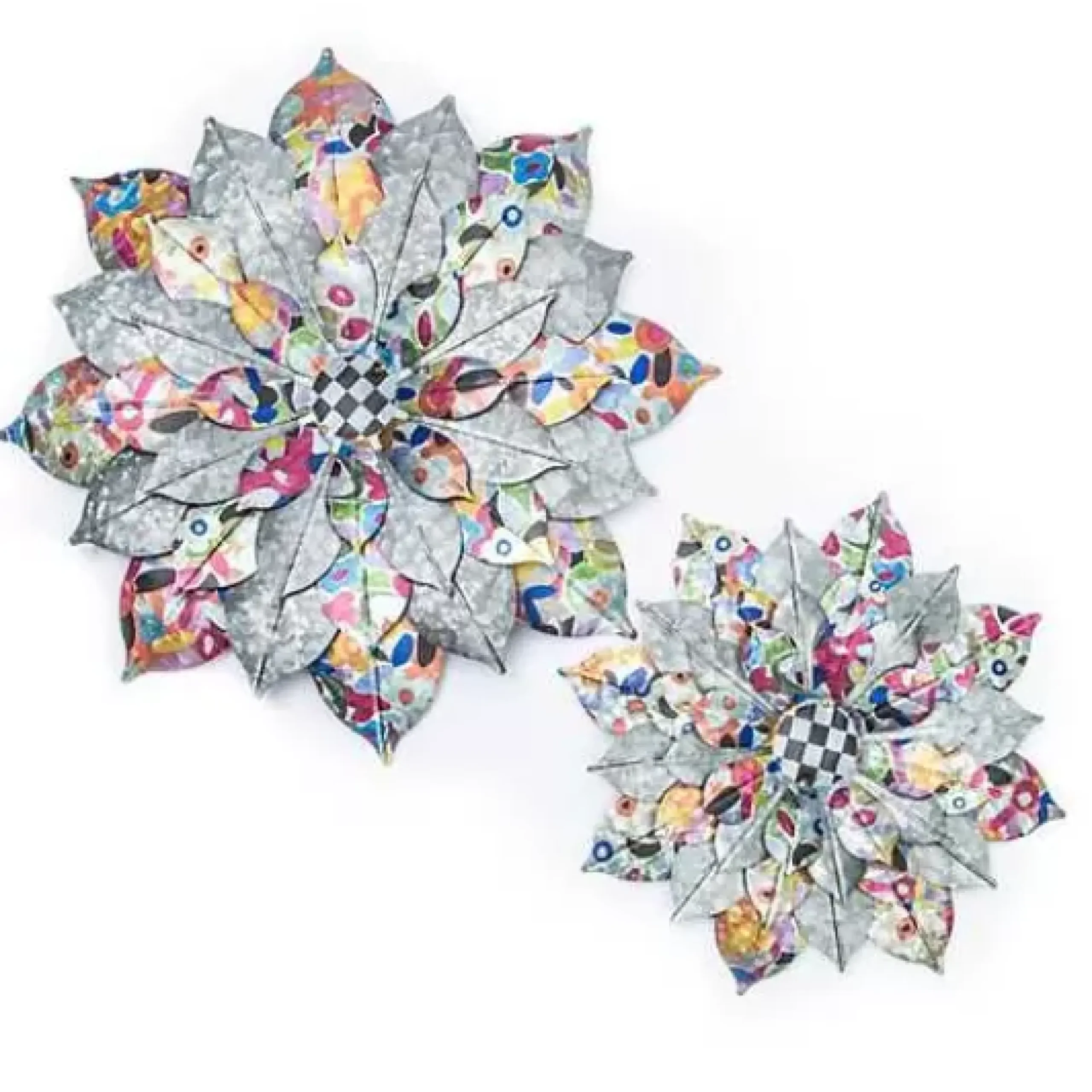 MacKenzie-Childs Avant Garden Large Outdoor Wallflower< Spring|Outdoor