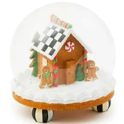 MacKenzie-Childs Bake Shop Gingerbread House Cloche< Holiday|Room Accents