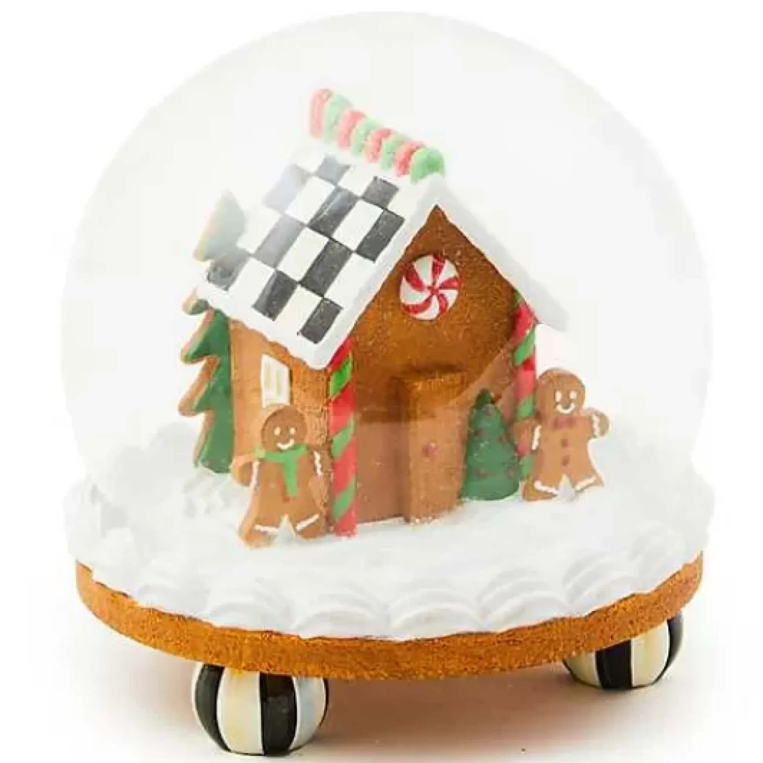 MacKenzie-Childs Bake Shop Gingerbread House Cloche< Holiday|Room Accents
