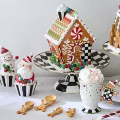 MacKenzie-Childs Bake Shop Gingerbread Teaspoon Set< Kitchen Utensils & Tools