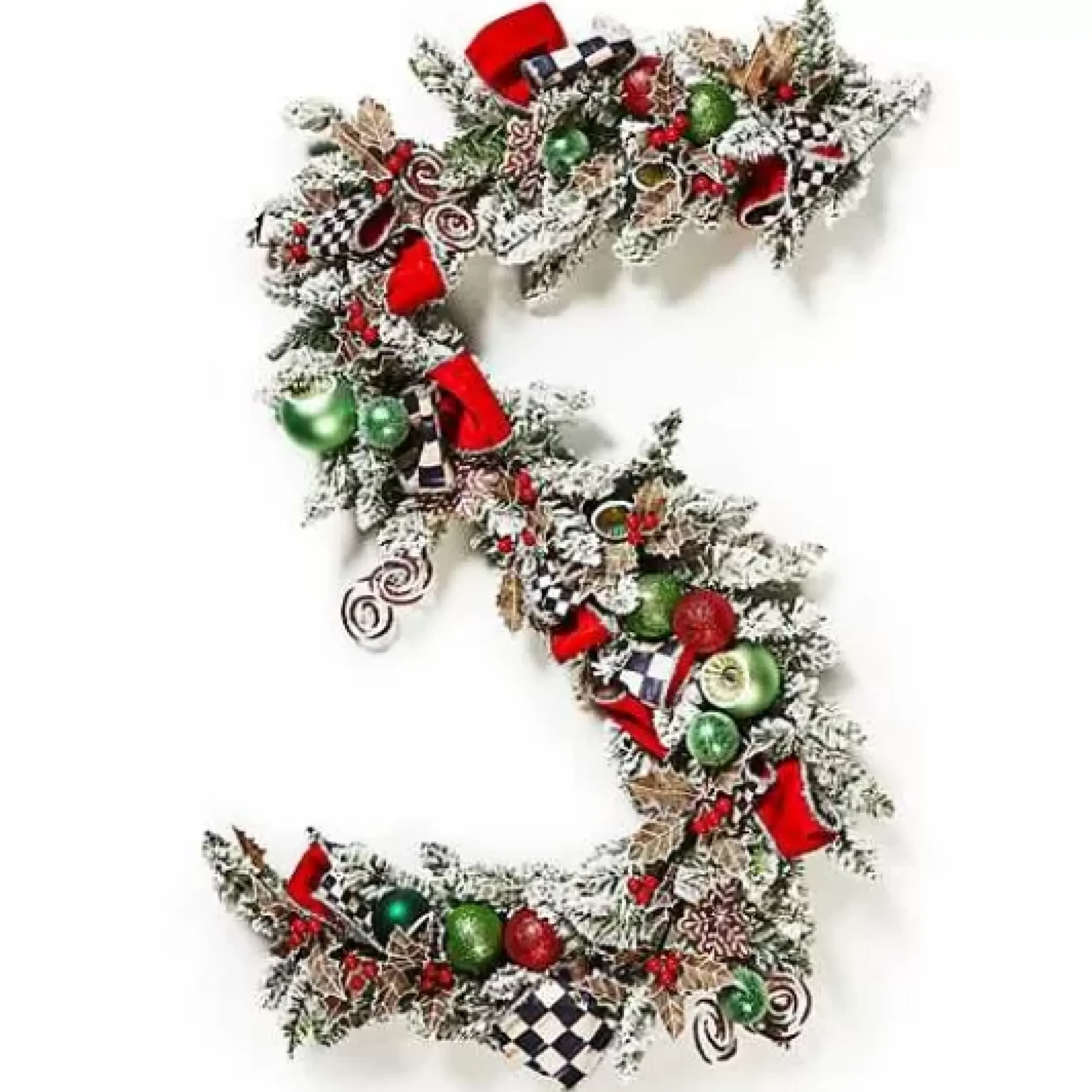 MacKenzie-Childs Bake Shop Illuminated Garland< Greenery & Florals|Room Accents