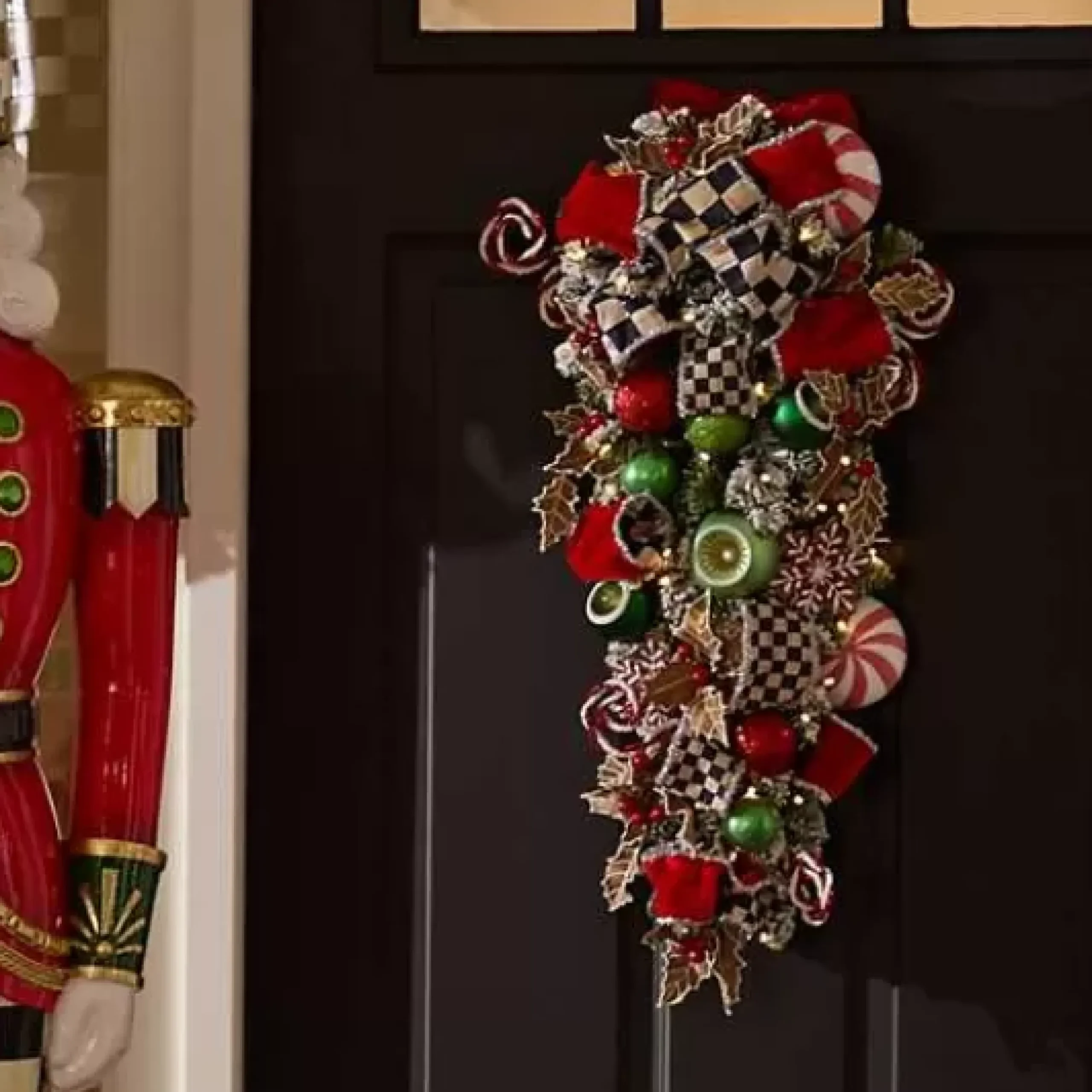MacKenzie-Childs Bake Shop Illuminated Swag< Holiday|Greenery & Florals