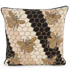 MacKenzie-Childs Beekeeper Throw Pillow< Pillows, Throws, & Cushions