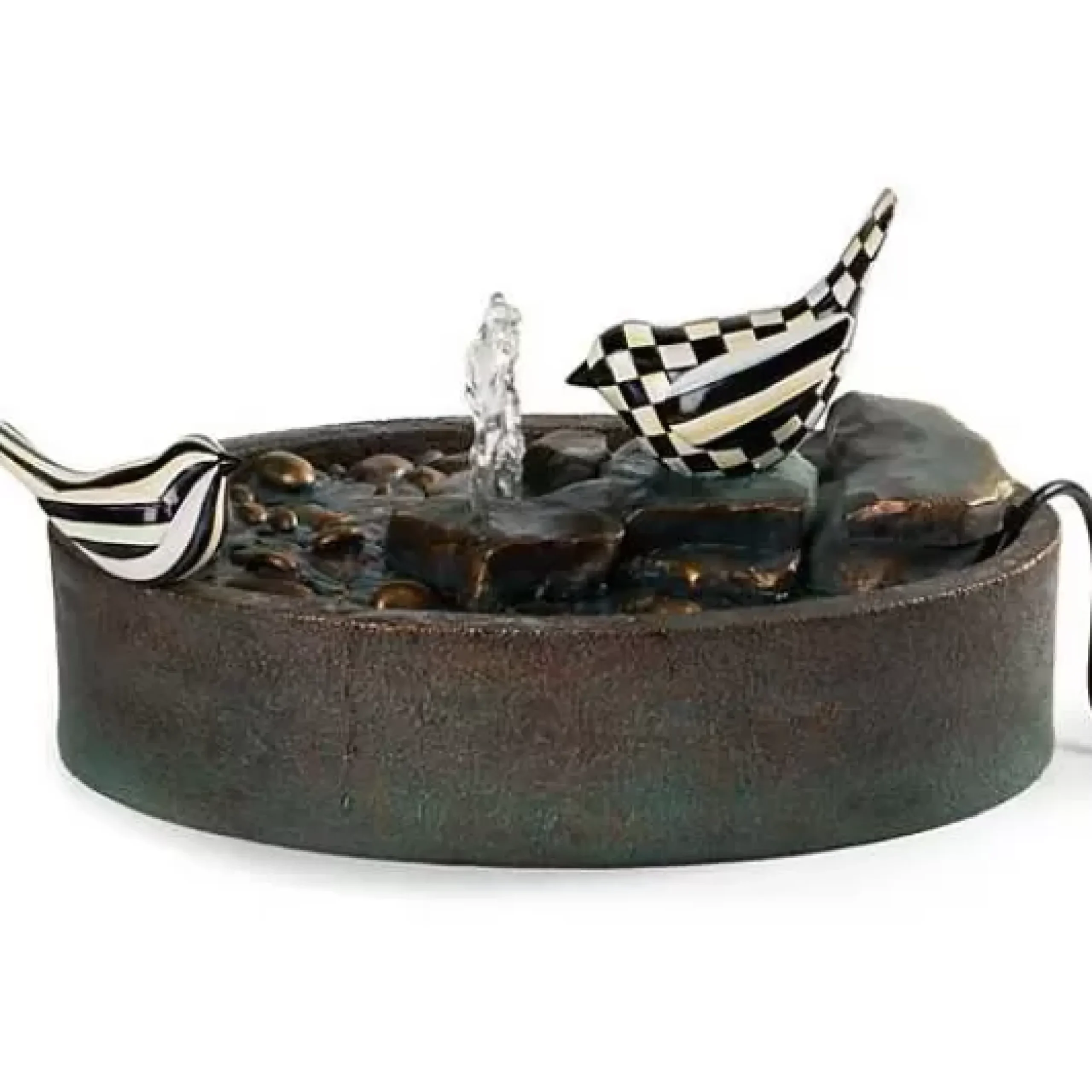 MacKenzie-Childs Bird Tranquility Fountain< Spring|Room Accents
