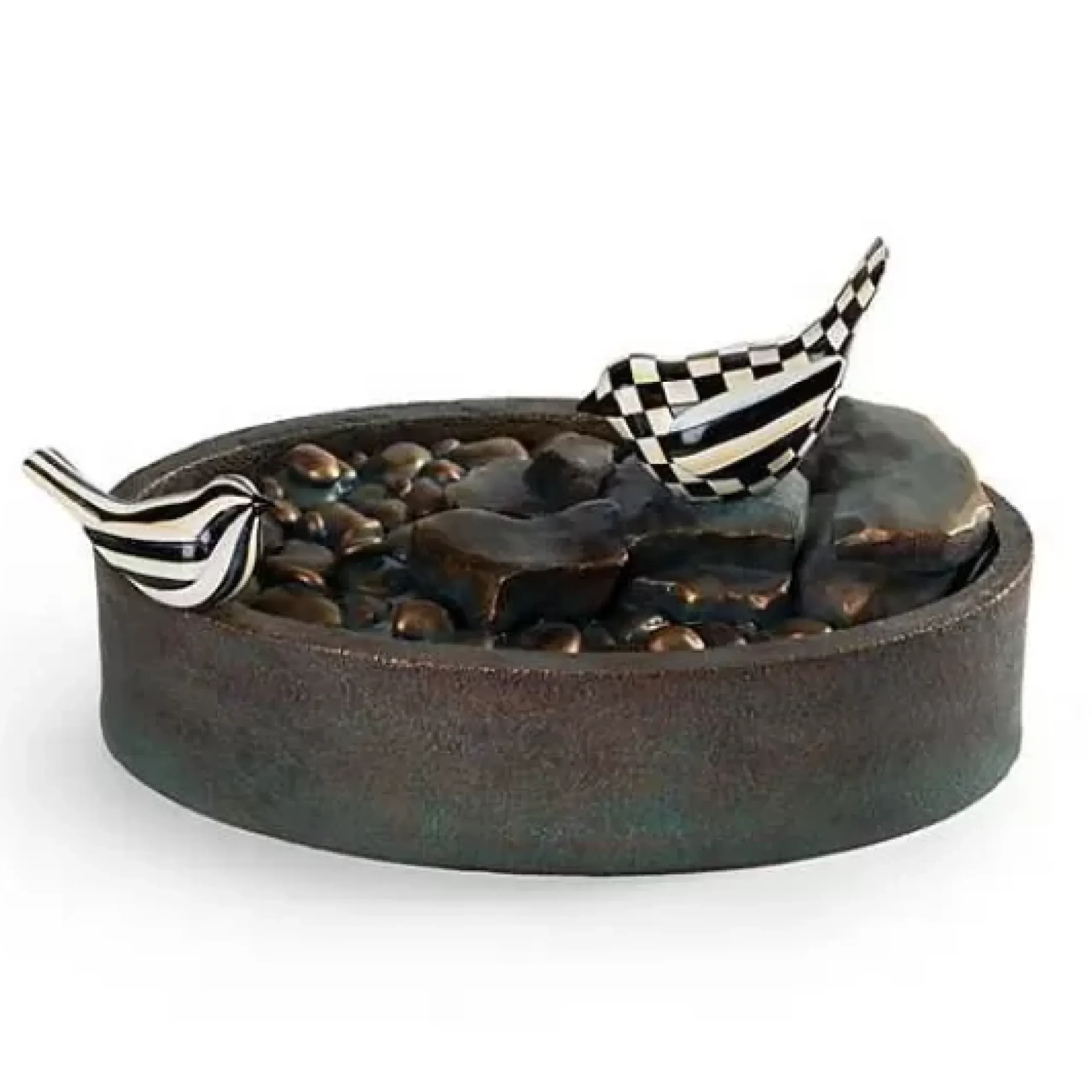 MacKenzie-Childs Bird Tranquility Fountain< Spring|Room Accents