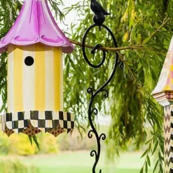 MacKenzie-Childs Birdhouse Hook< Outdoor|Finishing Touches