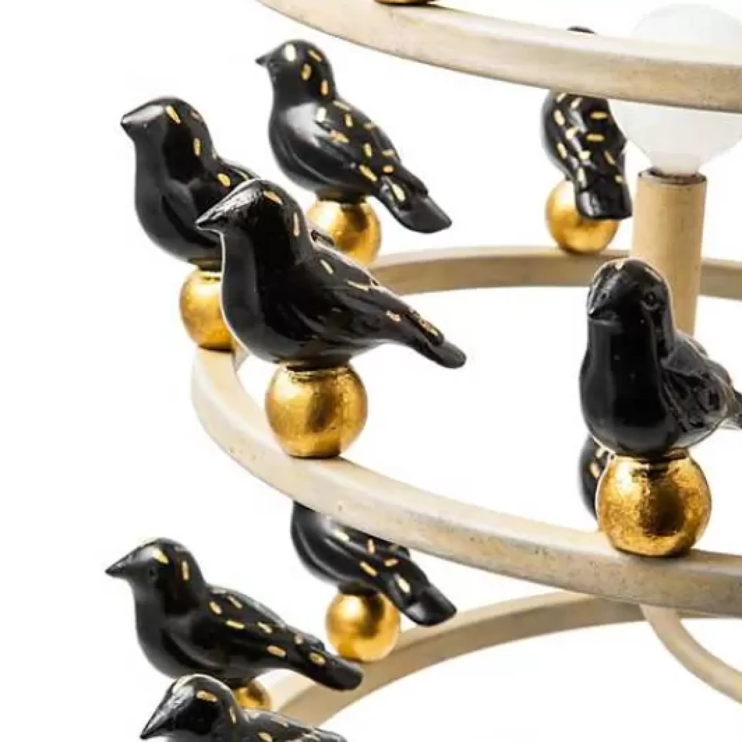 MacKenzie-Childs Birdy Chandelier< Lighting