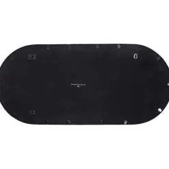 MacKenzie-Childs Black Tie Oval Wall Mirror< Room Accents