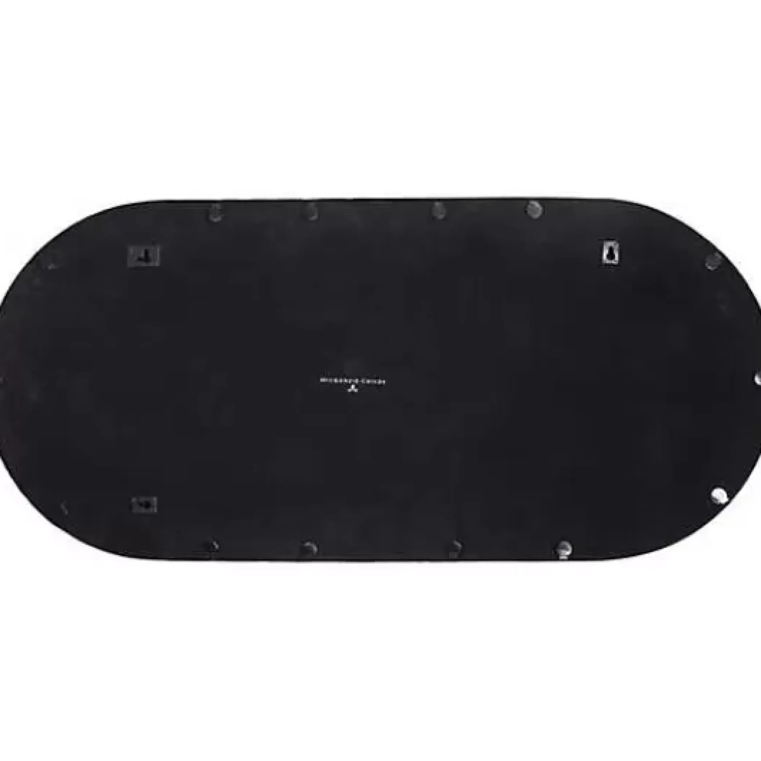 MacKenzie-Childs Black Tie Oval Wall Mirror< Room Accents
