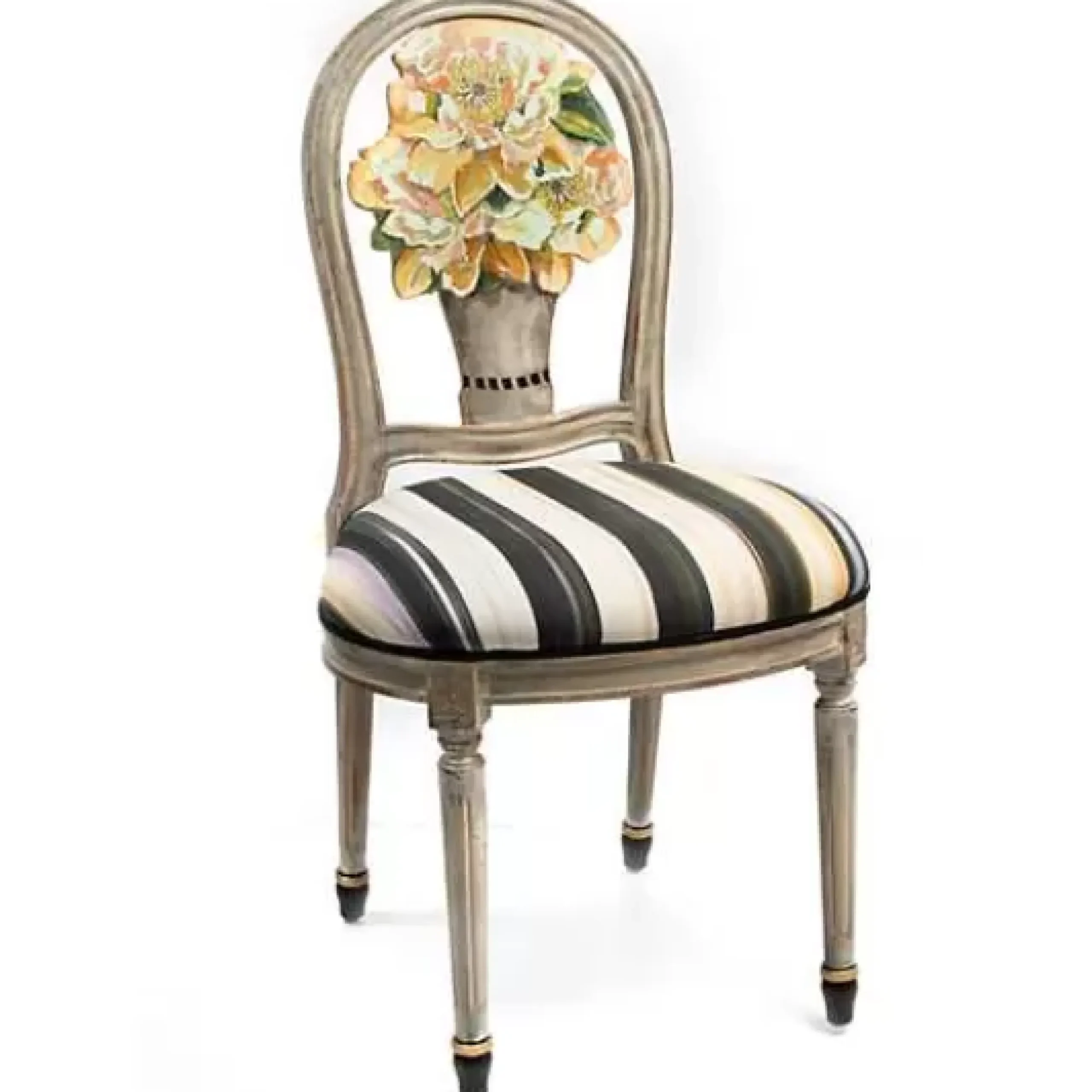 MacKenzie-Childs Blooming Dining Chair< Dining Room & Kitchen