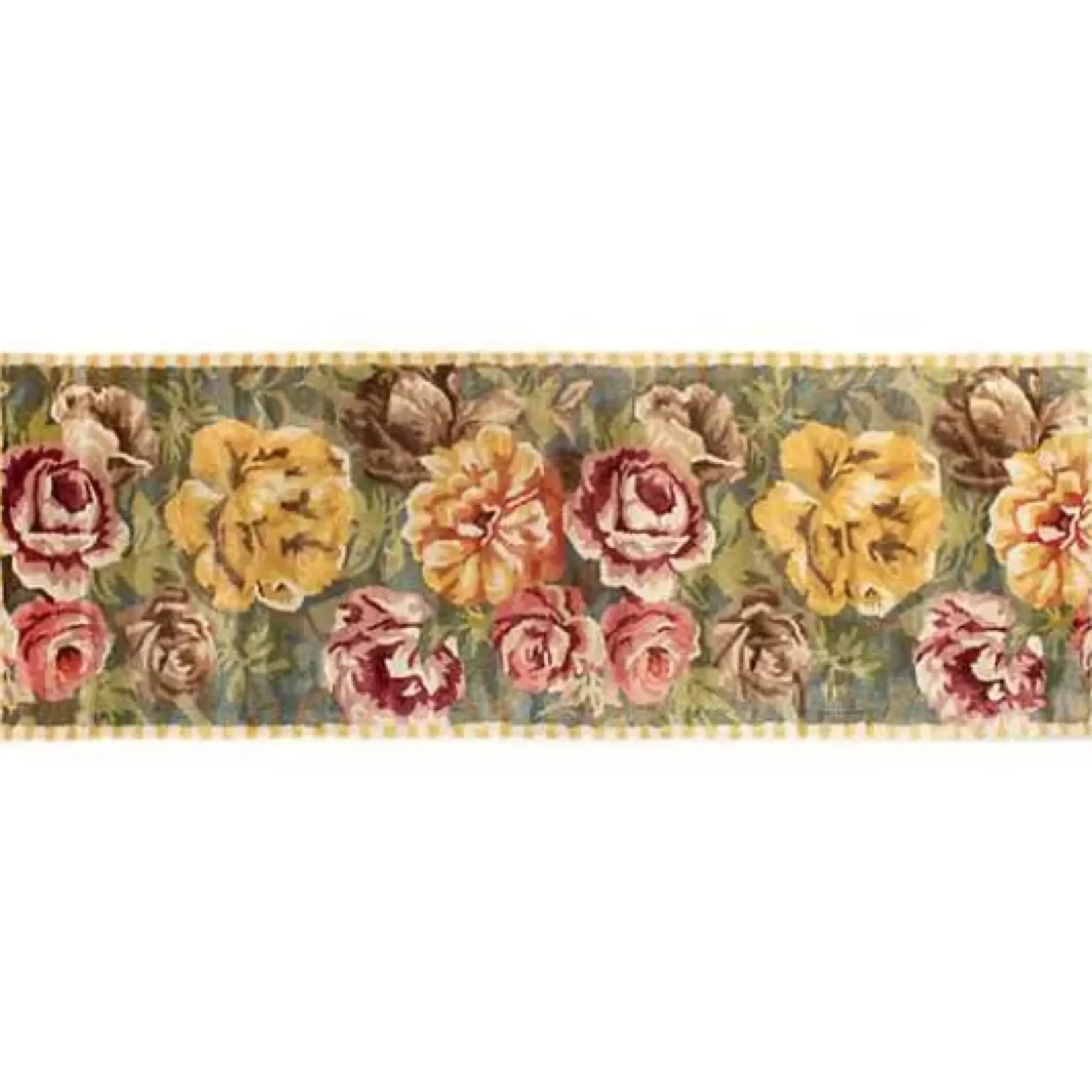 MacKenzie-Childs Bloomsbury Garden 2'6 x 8' Runner< Rugs