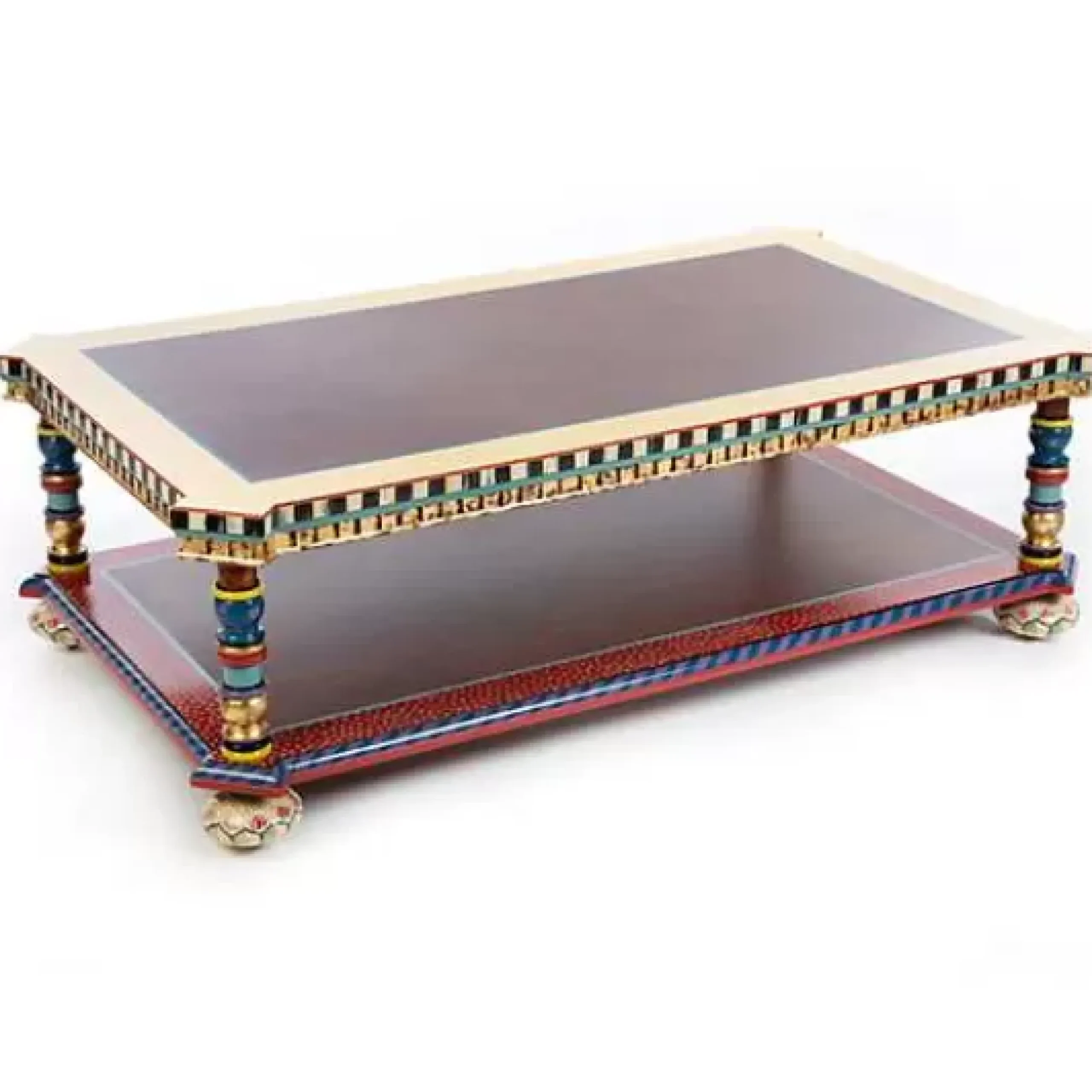 MacKenzie-Childs Boheme Coffee Table< Living Room