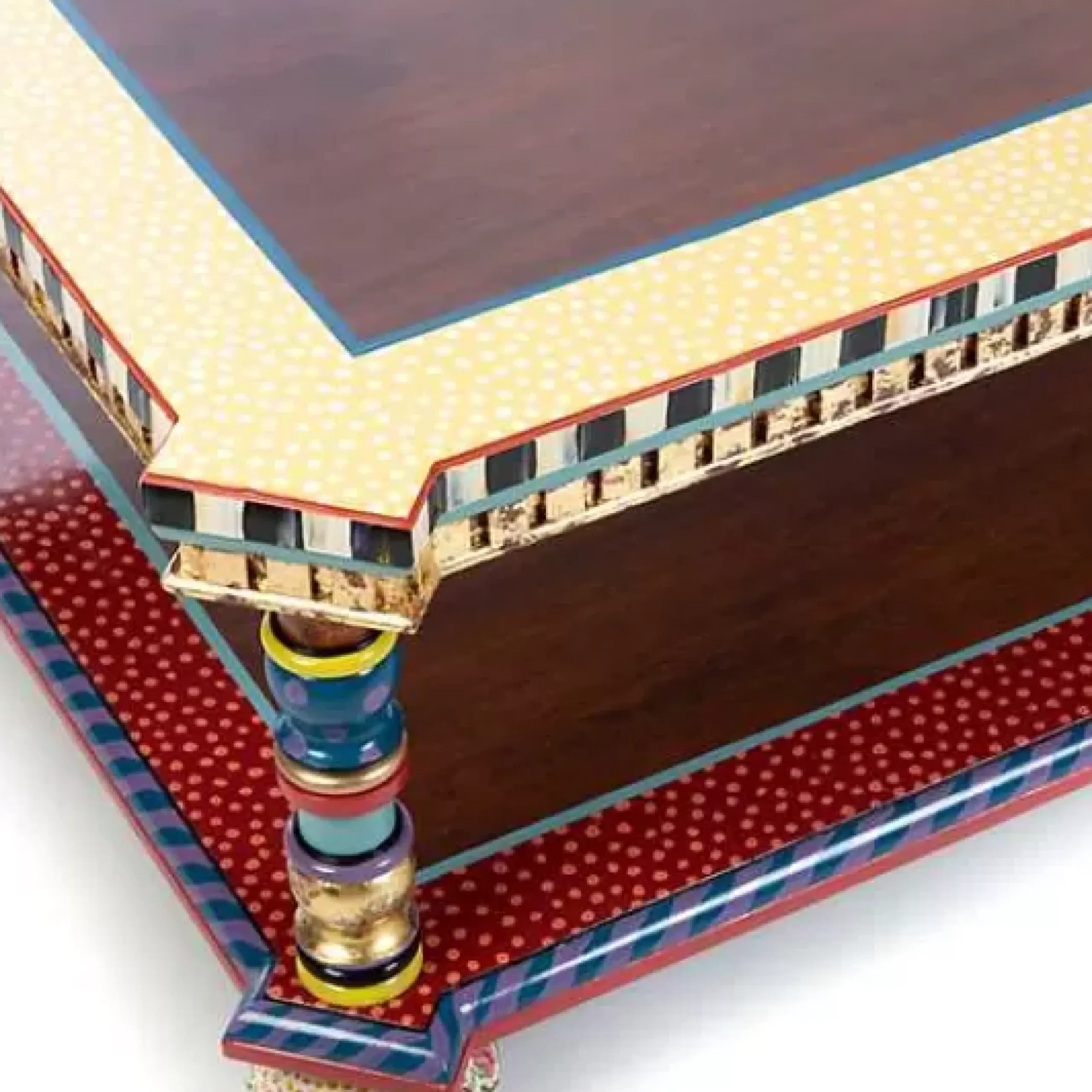 MacKenzie-Childs Boheme Coffee Table< Living Room