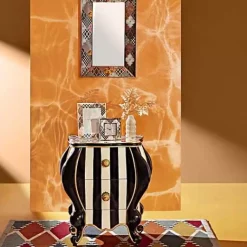 MacKenzie-Childs Bombastic Bombay< Storage Furniture|Entryway Furniture