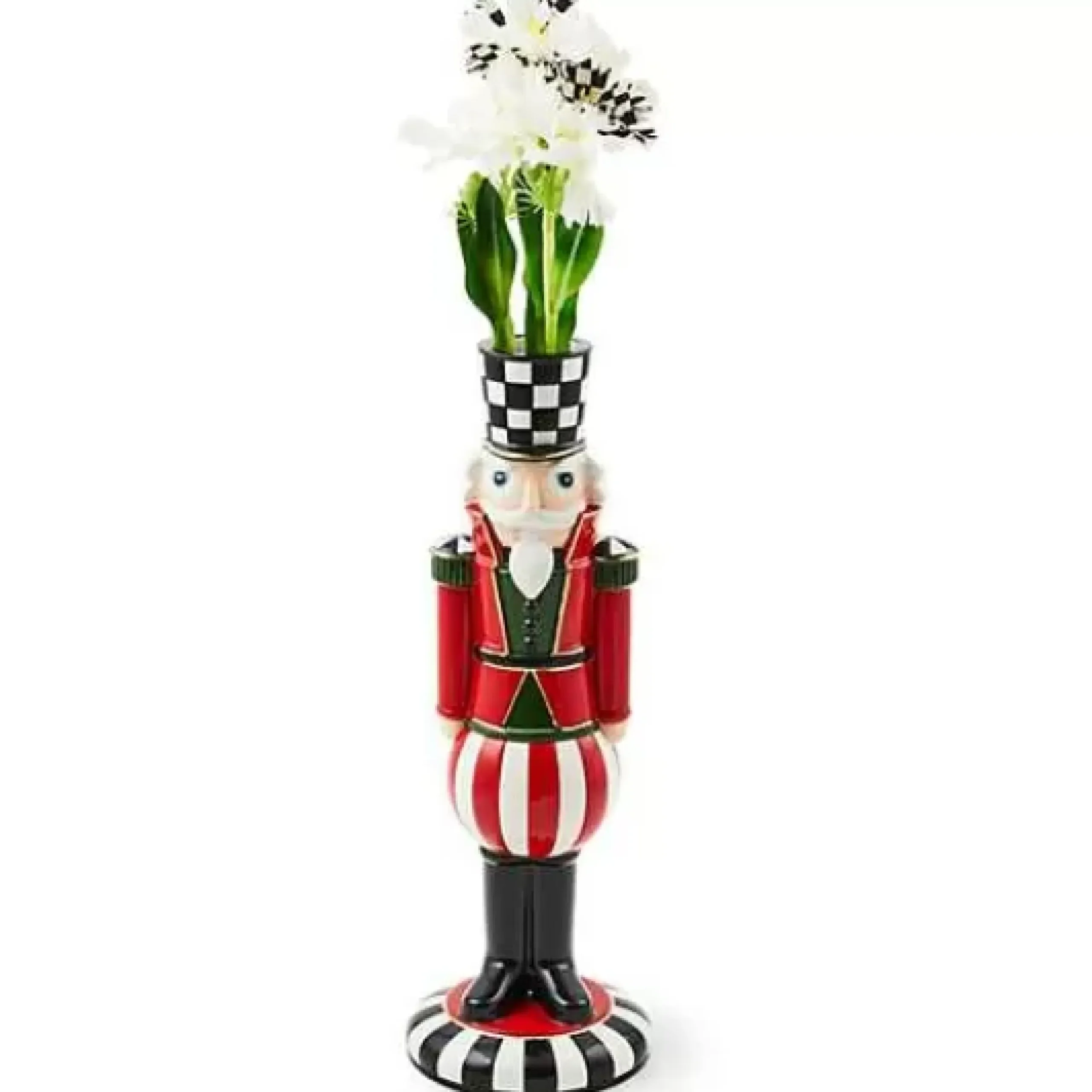 MacKenzie-Childs Buckingham Nutcracker Bud Vase< Room Accents