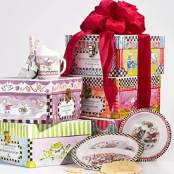 MacKenzie-Childs Bunny Toddler's Dinnerware Set< Easter|Spring