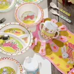 MacKenzie-Childs Bunny Toddler's Dinnerware Set< Easter|Spring