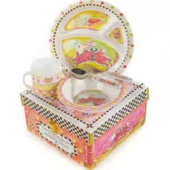 MacKenzie-Childs Bunny Toddler's Dinnerware Set< Easter|Spring