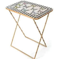 MacKenzie-Childs Butterfly Collection Cocktail Trays, Set of 4< Living Room|Bar Entertaining