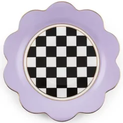 MacKenzie-Childs Butterfly Toile Lavender Dinner Plate< Spring|Dinnerware & Flatware
