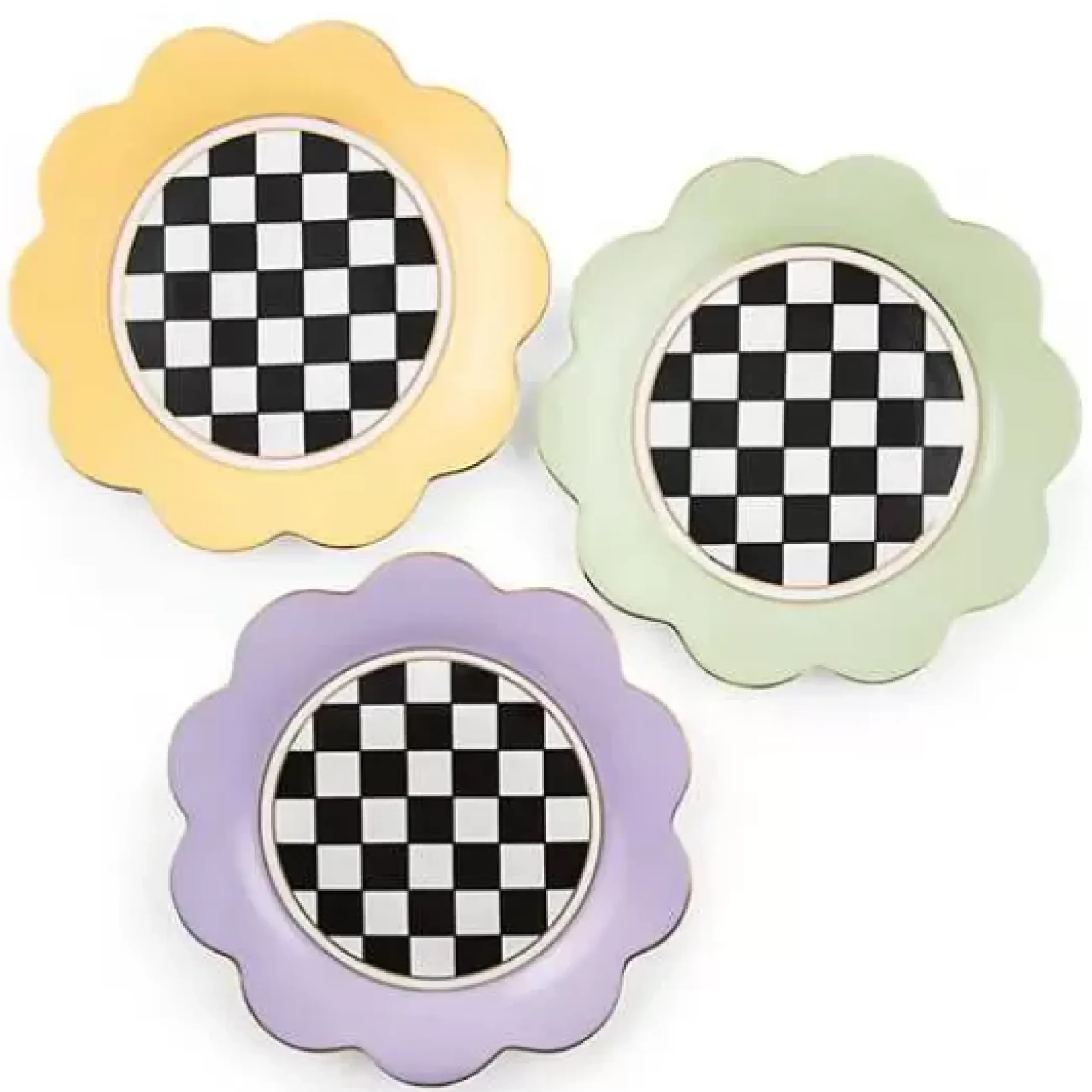 MacKenzie-Childs Butterfly Toile Lavender Dinner Plate< Spring|Dinnerware & Flatware