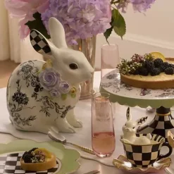 MacKenzie-Childs Butterfly Toile Short Rabbit< Easter|Spring