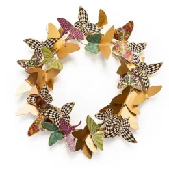 MacKenzie-Childs Butterfly Wreath< Spring|Greenery & Florals