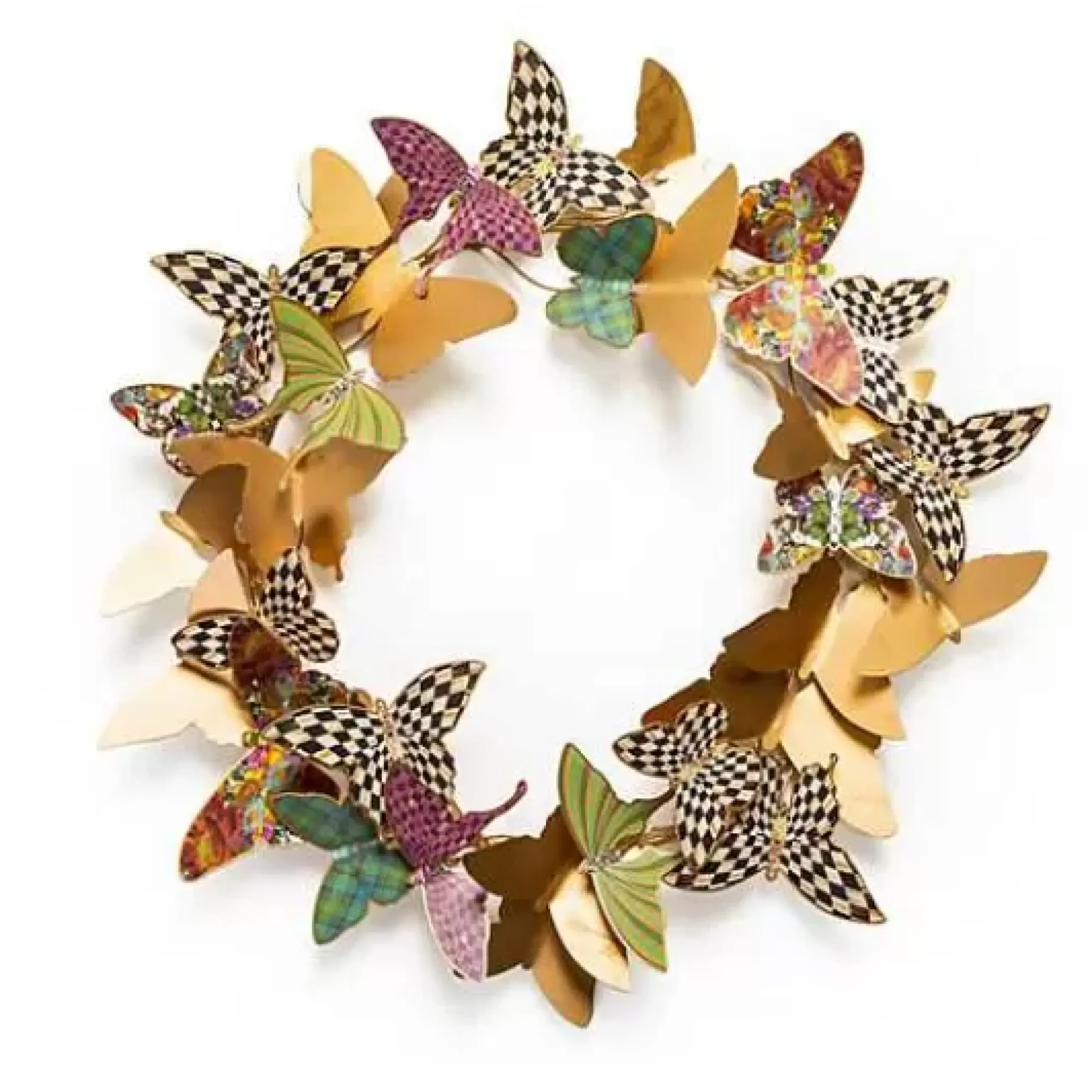 MacKenzie-Childs Butterfly Wreath< Spring|Greenery & Florals