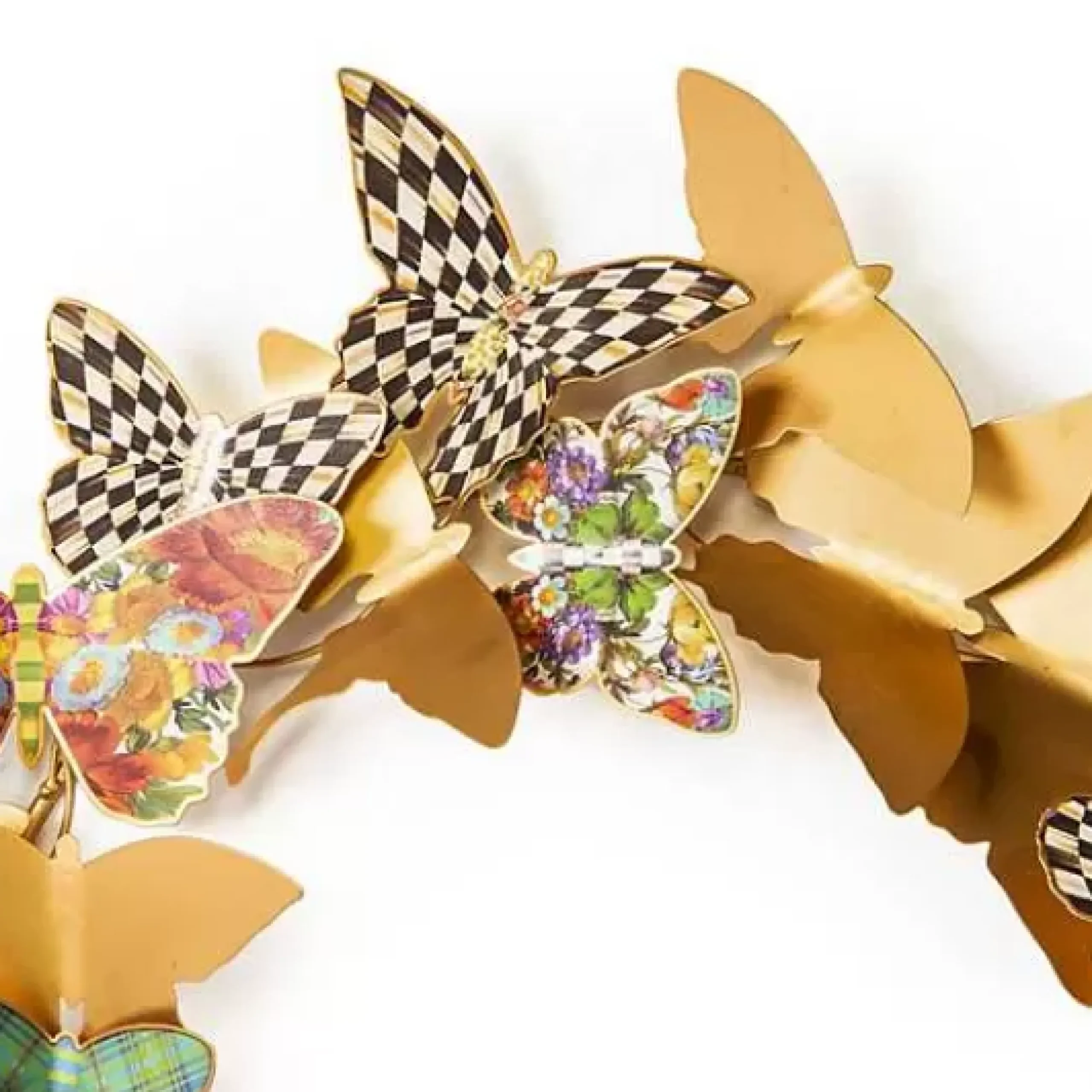 MacKenzie-Childs Butterfly Wreath< Spring|Greenery & Florals