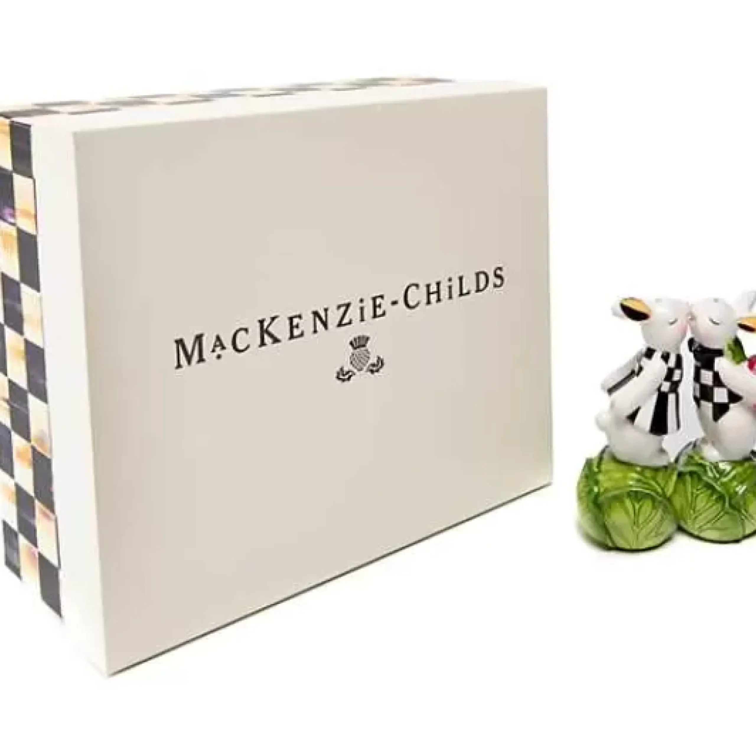 MacKenzie-Childs Cabbage Garden Salt Pepper Set< Spring|Table Accessories