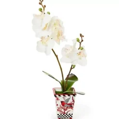 MacKenzie-Childs Cardinal Toile Small Orchid< Holiday|Greenery & Florals