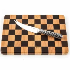 MacKenzie-Childs Check Cheese Board Set< Serveware