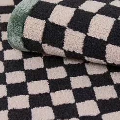 MacKenzie-Childs Check It Out Emerald 3' x 5' Rug< Rugs