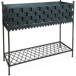 MacKenzie-Childs Check It Out Planter< Spring|Outdoor