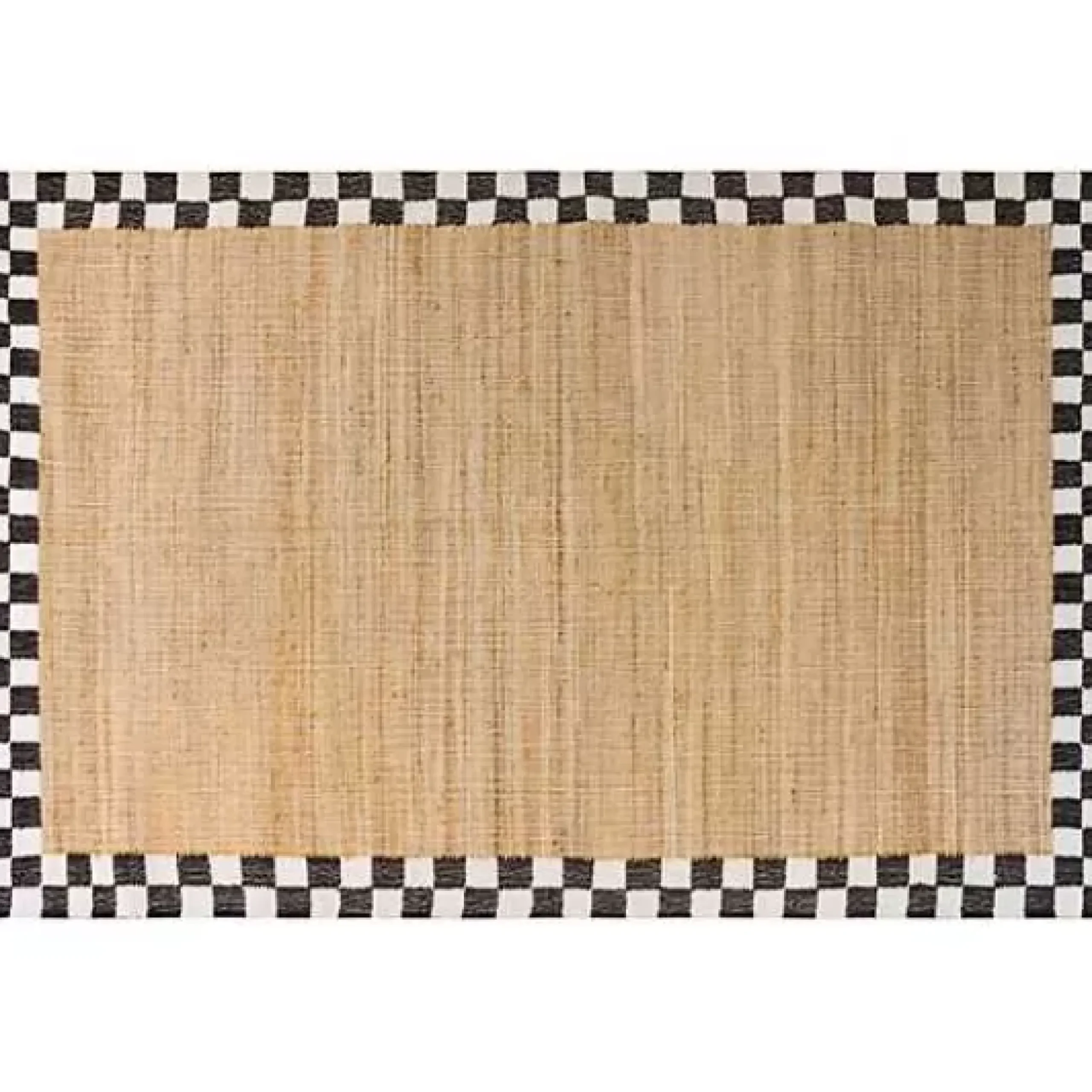 MacKenzie-Childs Check Jute 5' x 8' Rug< Rugs