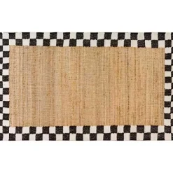 MacKenzie-Childs Check Jute 3' x 5' Rug< Rugs