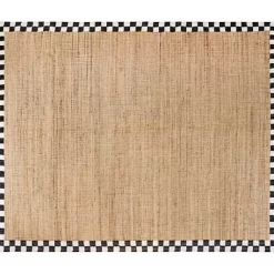 MacKenzie-Childs Check Jute 8' x 10' Rug< Rugs
