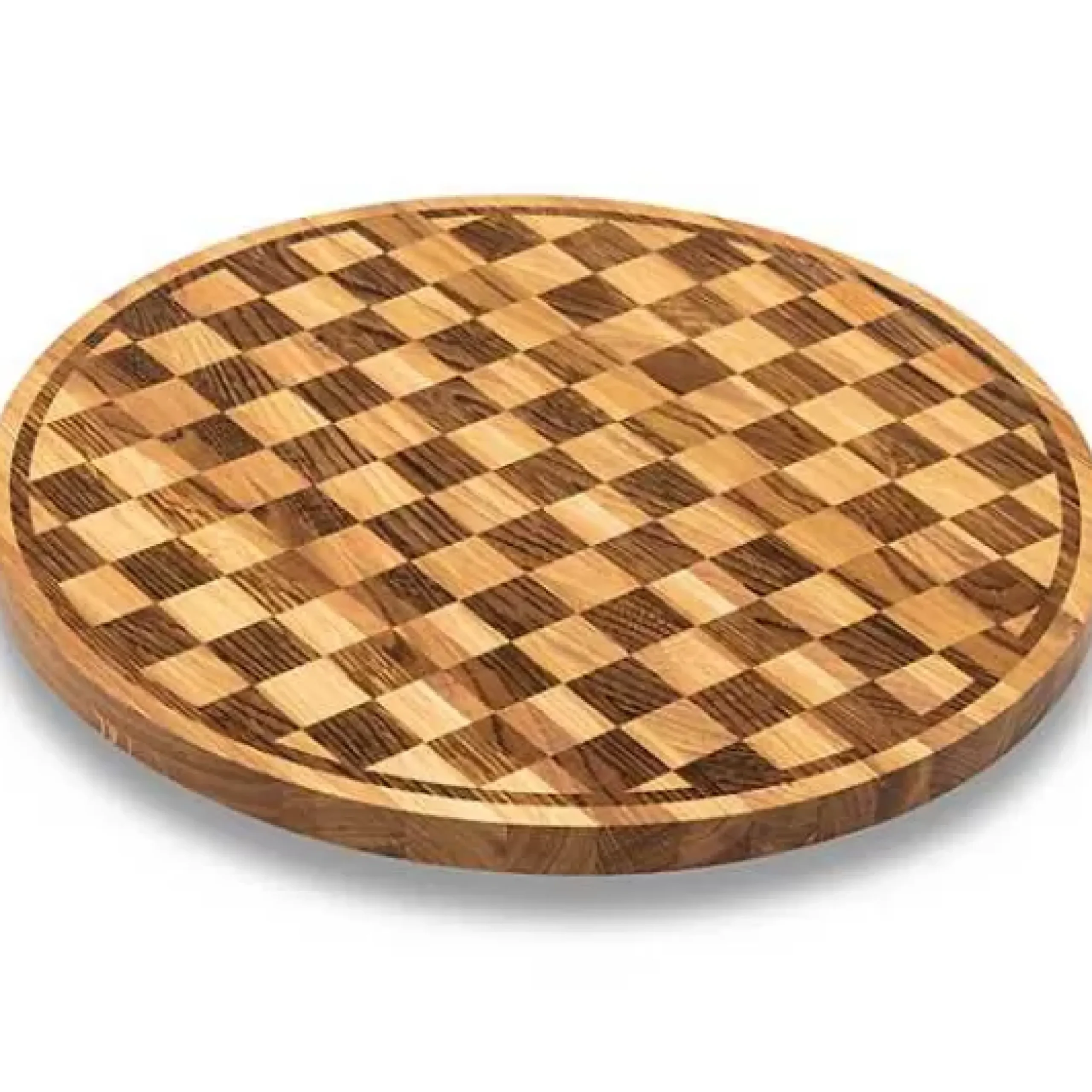 MacKenzie-Childs Check Lazy Susan< Bar Entertaining|Serveware