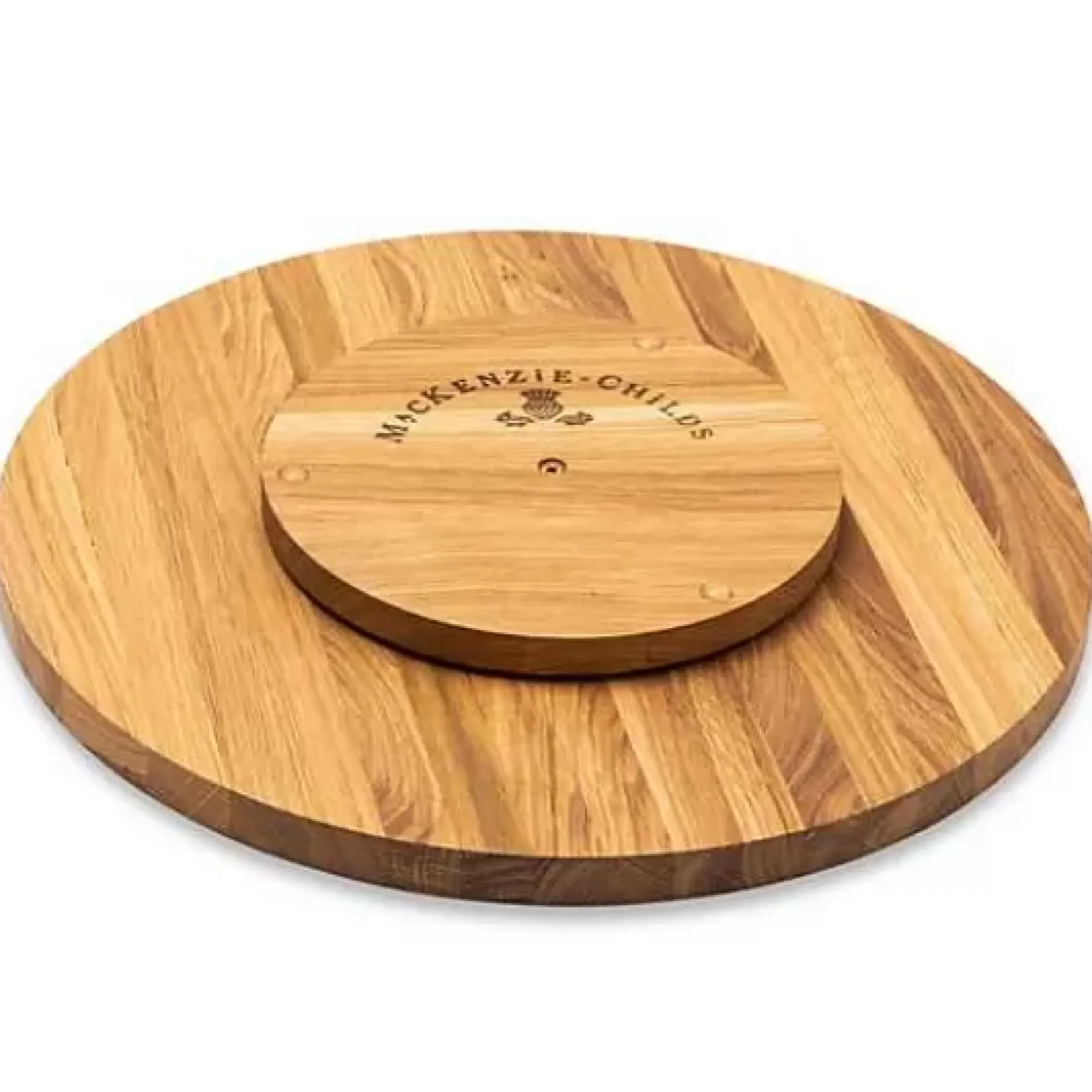 MacKenzie-Childs Check Lazy Susan< Bar Entertaining|Serveware