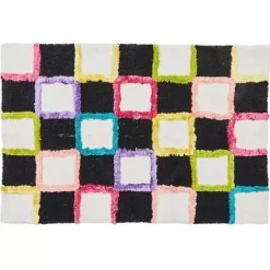 MacKenzie-Childs Check Multi Color Bath Rug< Bath & Bath Accessories|Rugs