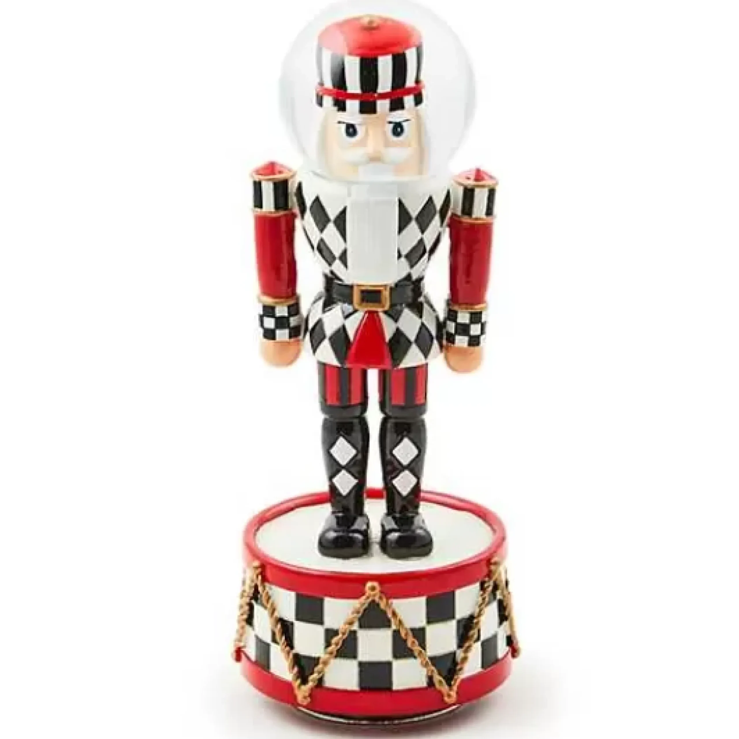 MacKenzie-Childs Checkmate Musical Nutcracker< Holiday|Room Accents
