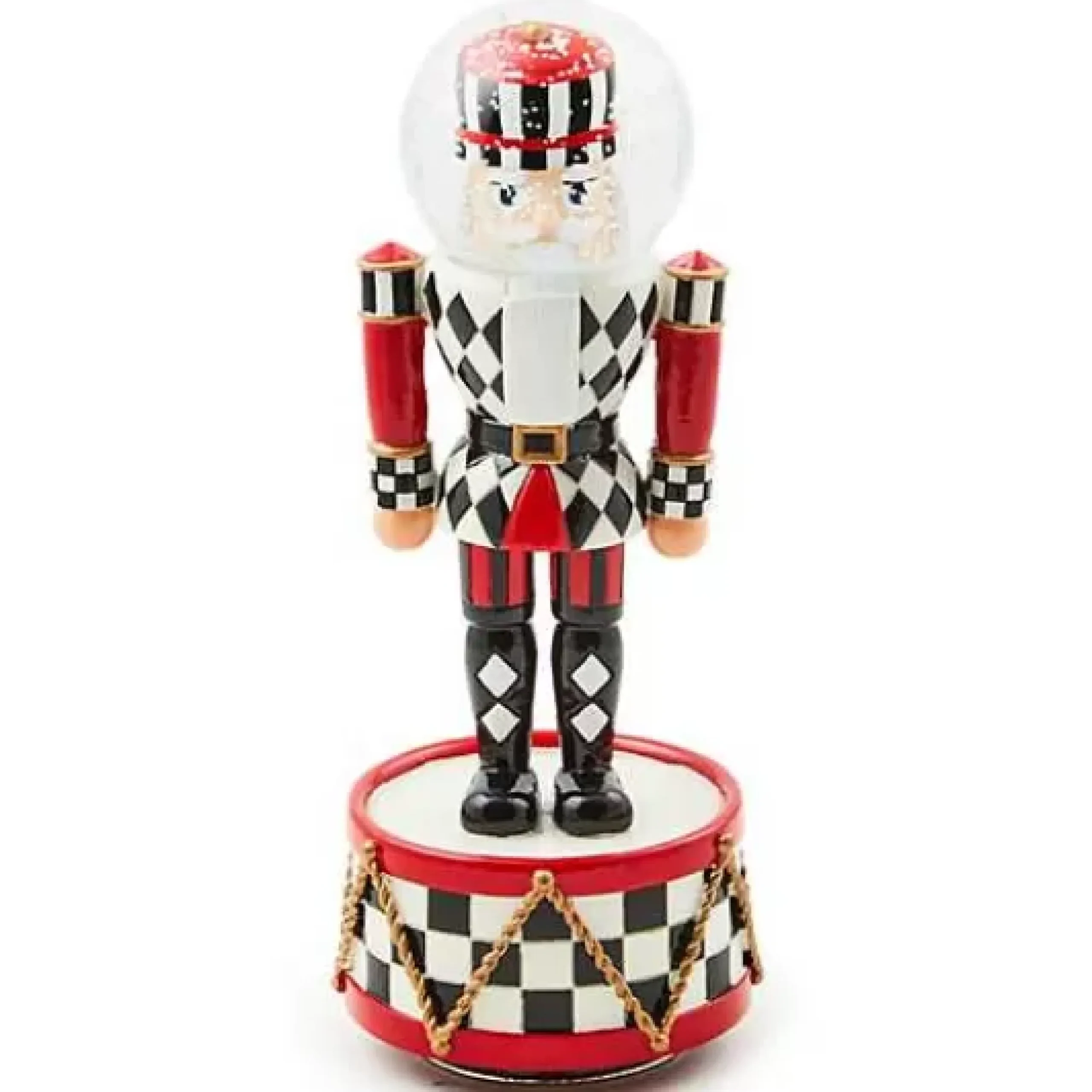 MacKenzie-Childs Checkmate Musical Nutcracker< Holiday|Room Accents