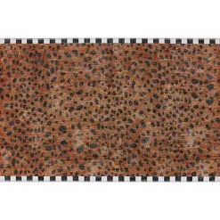 MacKenzie-Childs Cheetah 3' x 5' Washable Rug< Rugs