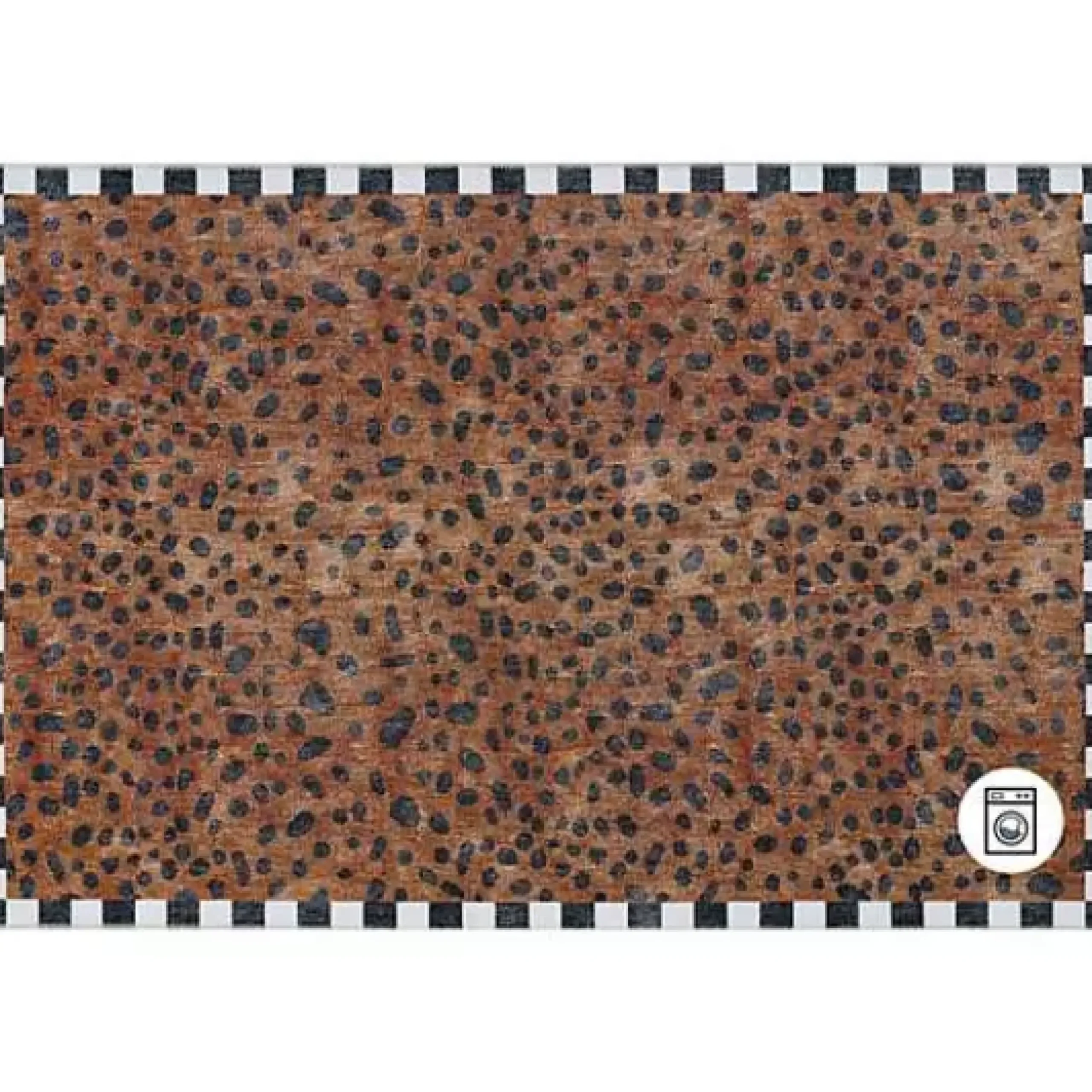 MacKenzie-Childs Cheetah 5' x 7'6 Washable Rug< Rugs