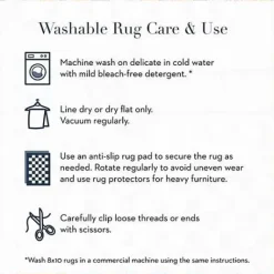 MacKenzie-Childs Cheetah 2'6 x 8' Washable Runner< Rugs