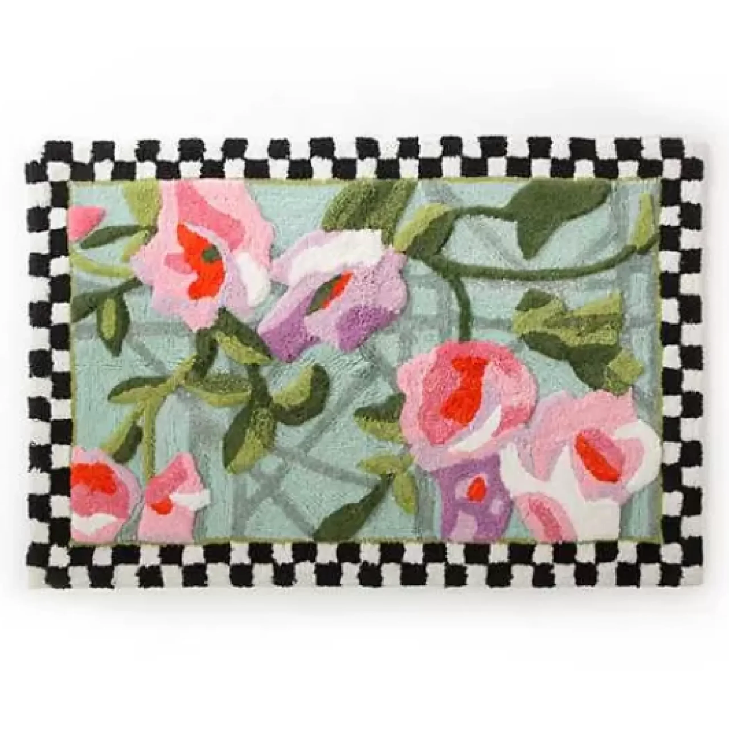 MacKenzie-Childs Chelsea Garden Bath Rug< Bath & Bath Accessories