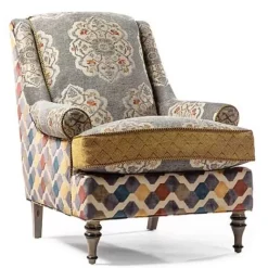 MacKenzie-Childs Cobblestone Chair< Living Room